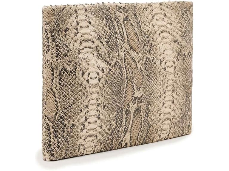 AllSaints Bettina Snake Clutch - Image 1