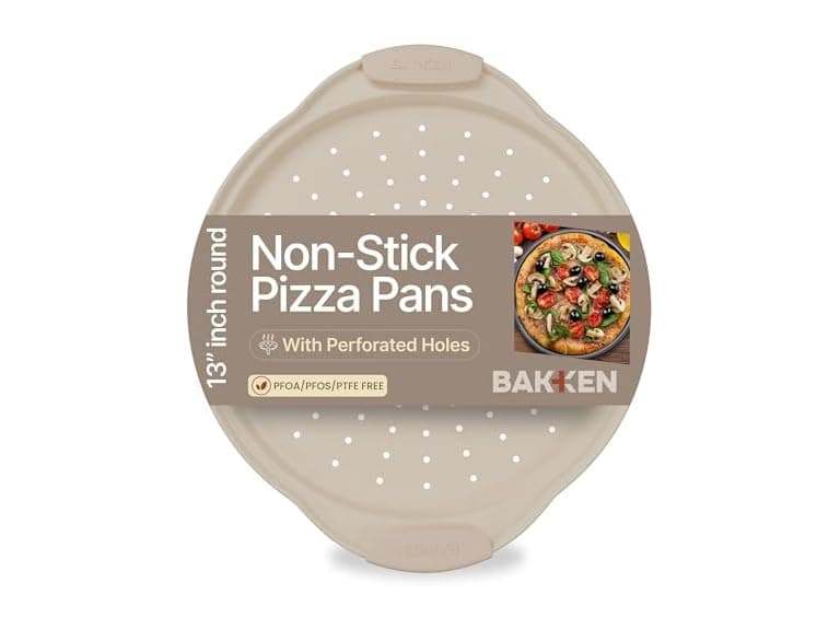 Bakken Pizza Baking Pan  1 Pack - Image 1
