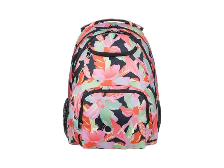 Roxy Women's Shadow Swell Backpack Anthracite The Moves Floral - Image 1