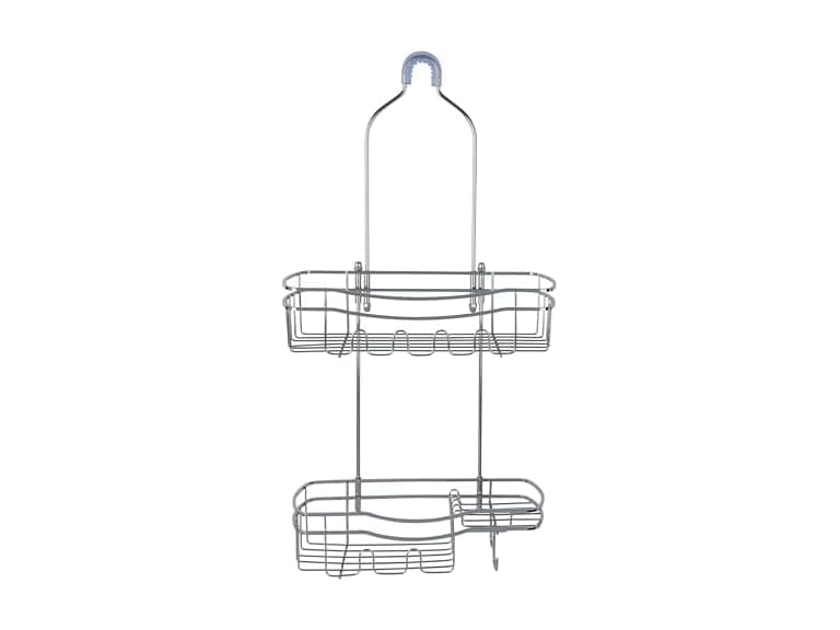 Bath Bliss Ultimate Adhesive Shower Caddy in Chrome - Image 1