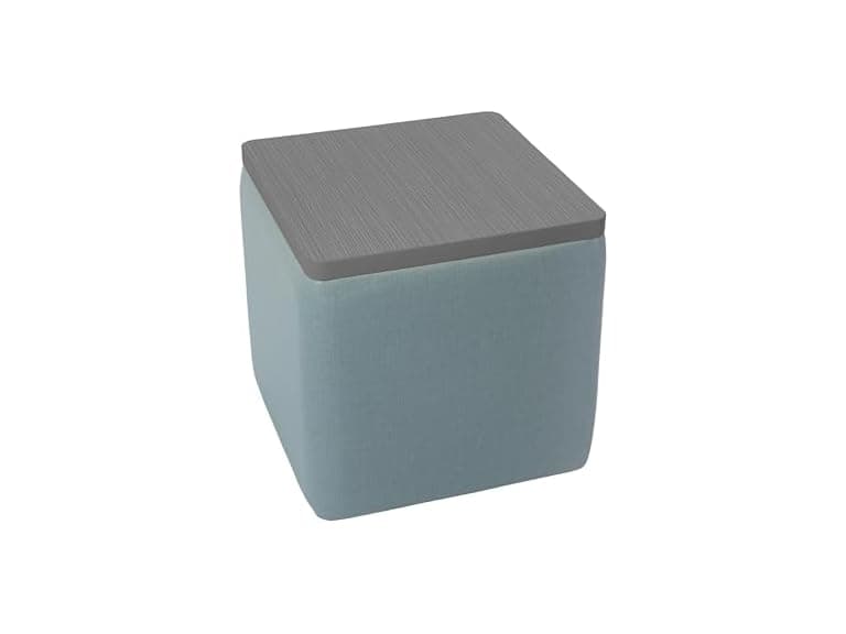 FDP Pro 18" Sq Modular Side Table, Blue - Image 1