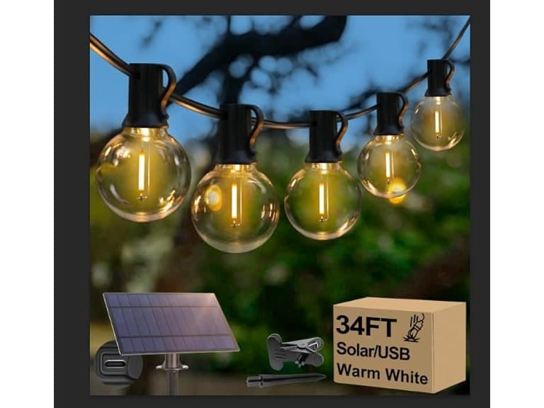 Lakumu G40 Solar String Lights