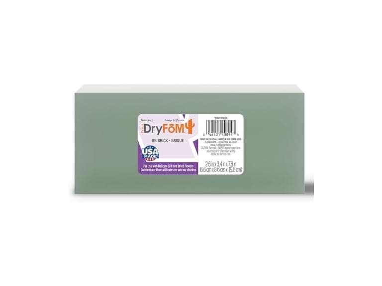 FloraCraft Floral Desert DryFōM Brick Green - Image 1
