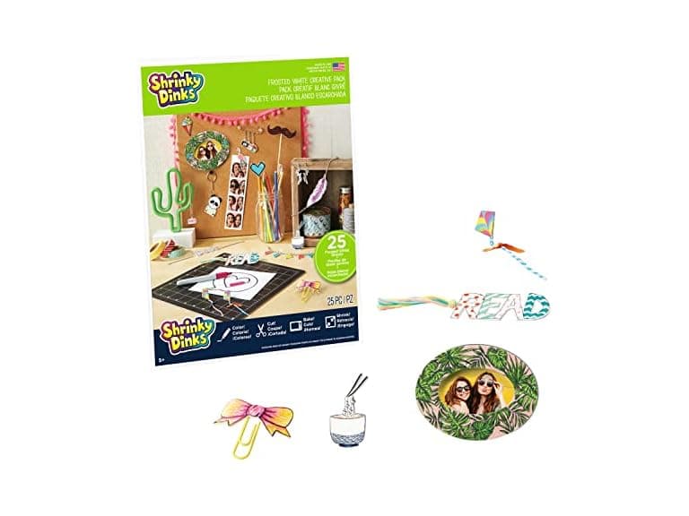 Just Play Shrinky Dinks Creative Pack, 25 Sheets - Image 1