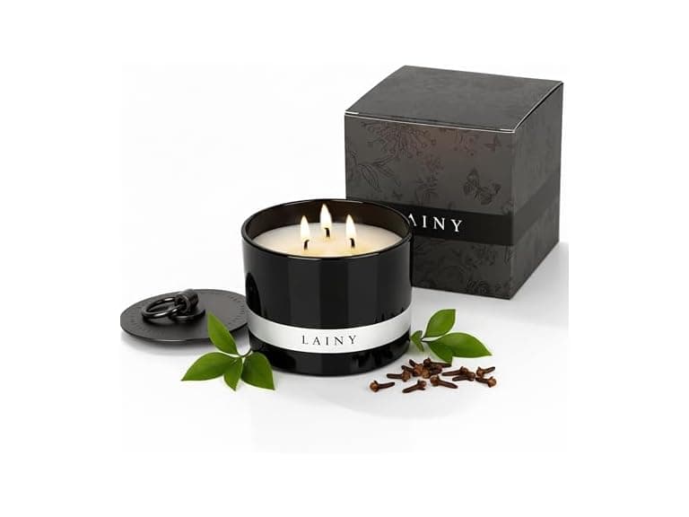 Clove Scent 3-Wick Scented Candle - Image 1