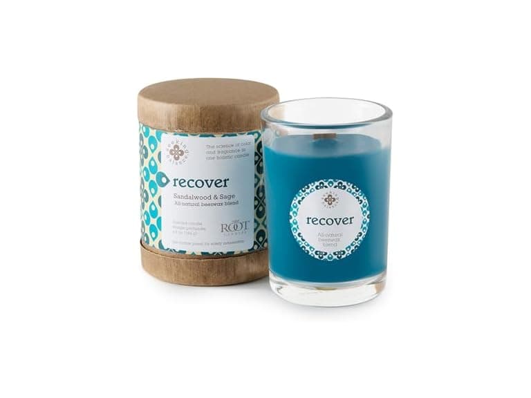 Root Candles Restore Sandalwood 6.5oz - Image 1