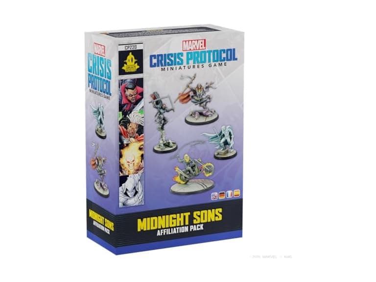 Marvel: Crisis Protocol Midnight Sons Affiliation Pack - Image 1