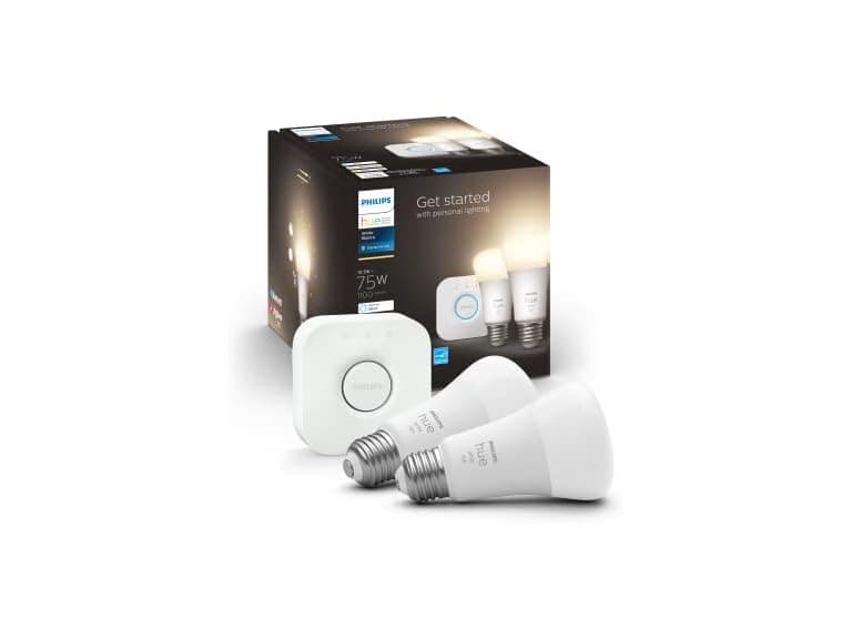 Philips Hue A19 LED Starter Kit with Bridge, 563080 - Image 1