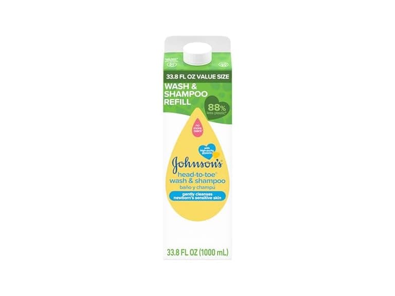 Johnson s Baby Head Toe Gentle Baby Body Wash and - Image 1
