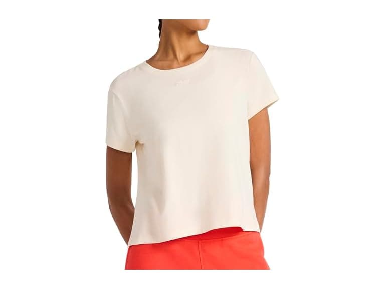 Reebok Womens Embroidery Hit Graphic Crewneck Tee - Image 1