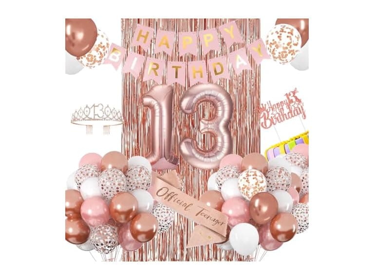 13th Birthday Decorations for Girls - Image 1