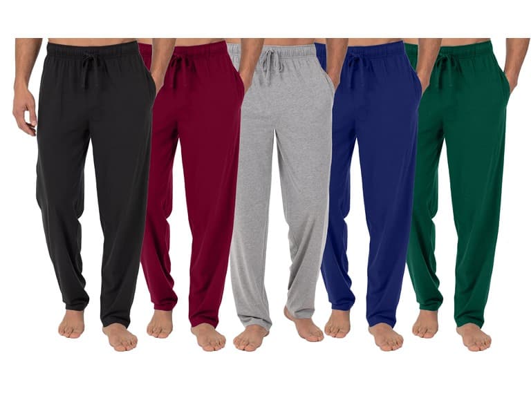 5Pk Asst Mens Classic Lounge Pants - Image 1