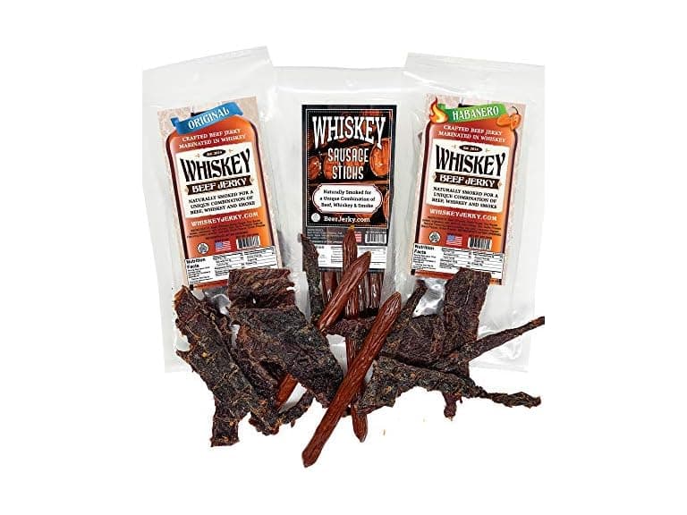 (6 pack) Whiskey Jerky and Whiskey Sticks