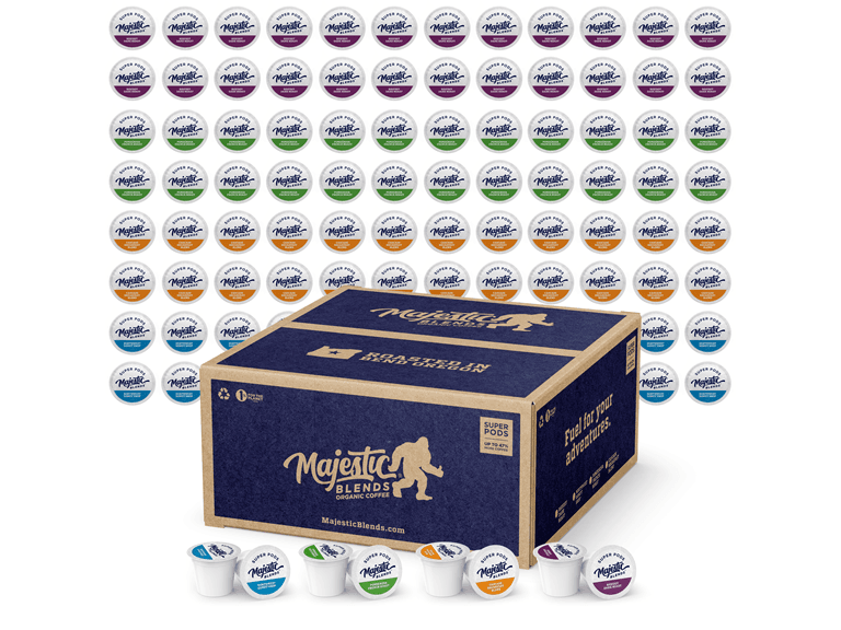 (96ct) Majestic Blends Organic K-cups - Image 1