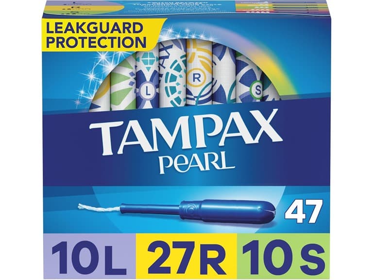 Tampax Pearl Tampons Multipack 47 Count - Image 1