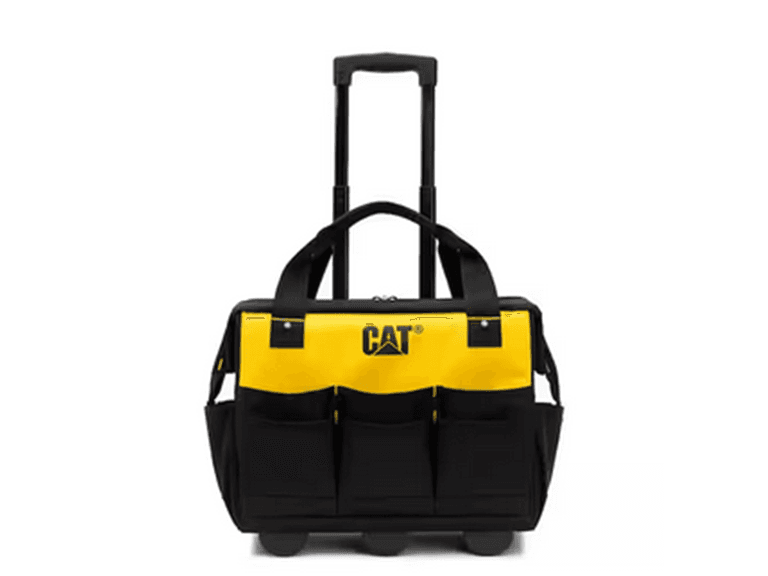 CAT 84672 TOOL STORAGE TOTE 18IN Black and Yellow