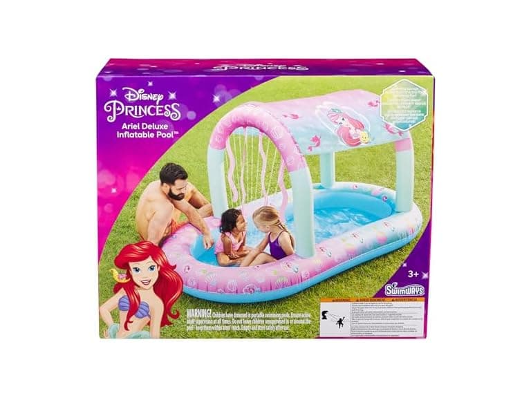 SwimWays Ariel Water Castle Inflatable Pool - Image 1