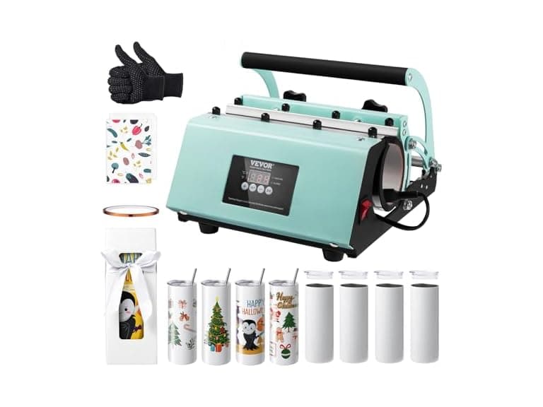 VEVOR Tumbler Heat Press Machine and Sublimation Tumblers - Image 1