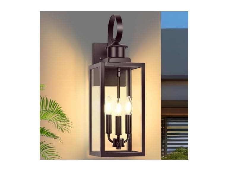 Yochoice 19" Large Outdoor Wall Lights - Image 1