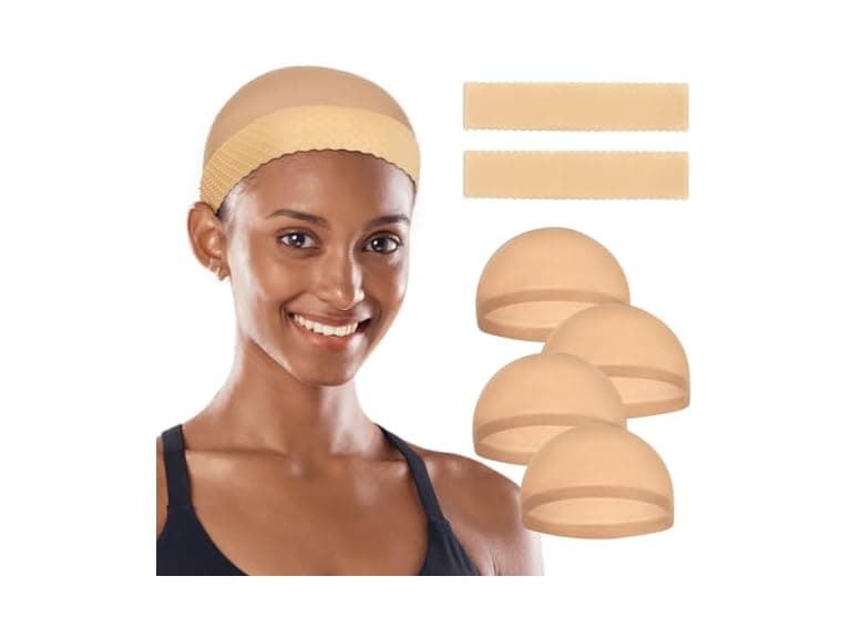 Yuest Silicone Wig Grip Band Beige 2pk - Image 1