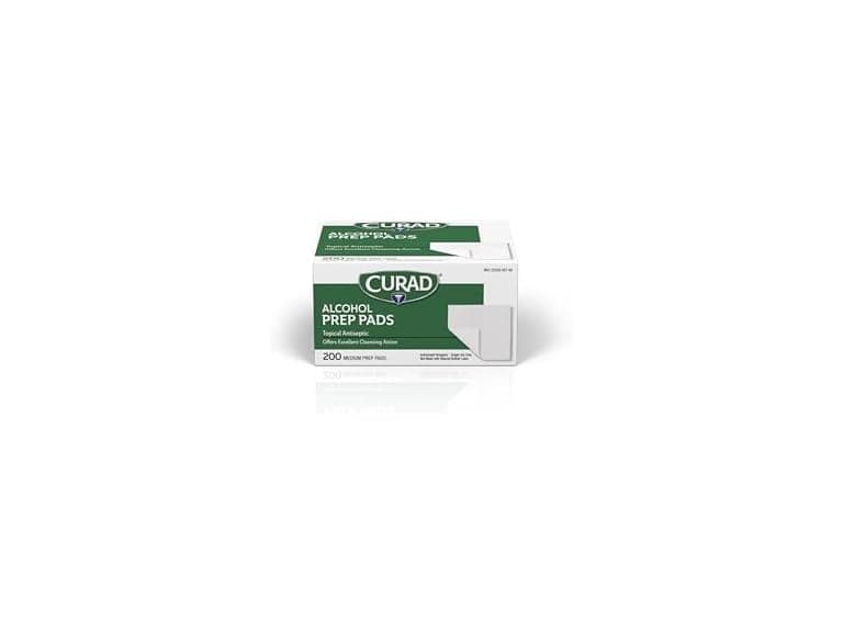 Curad Alcohol Prep Pads 200ct - Image 1