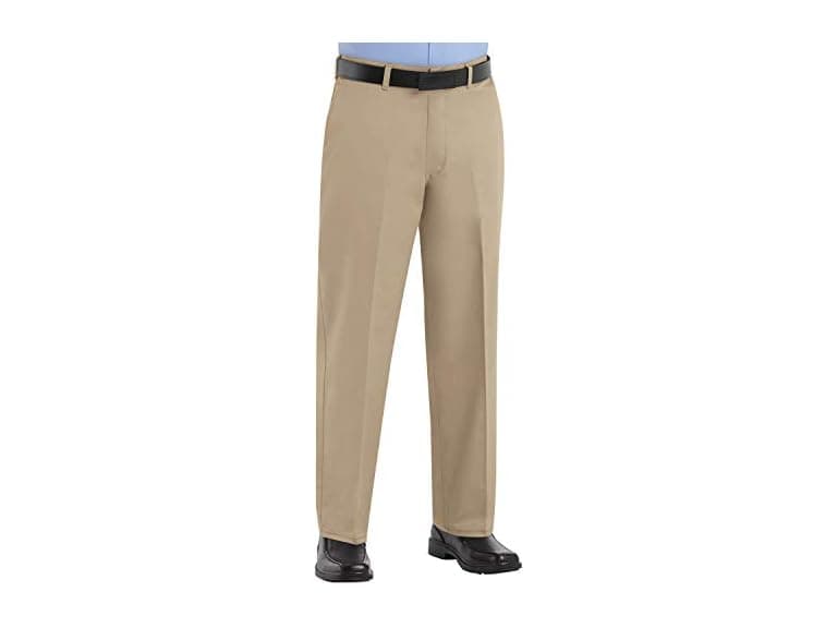 Red Kap Men Plain Front Cotton Pant - Image 1