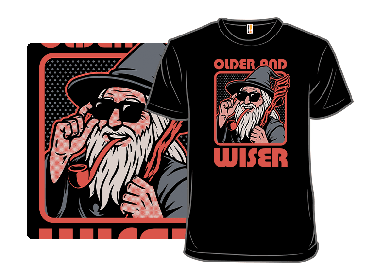 Old Wise Wizard Pop Art - Image 1