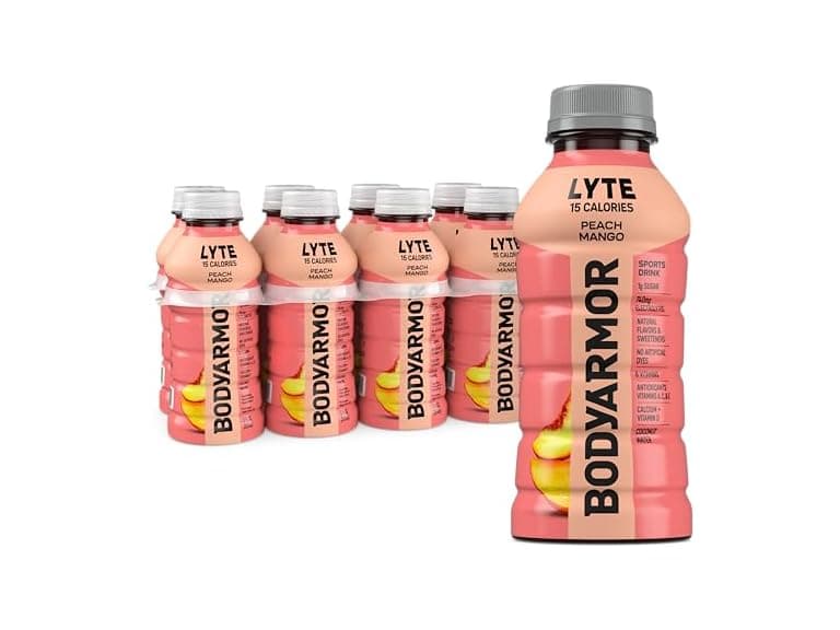 BODYARMOR LYTE Peach Mango 12oz (8pk) - Image 1
