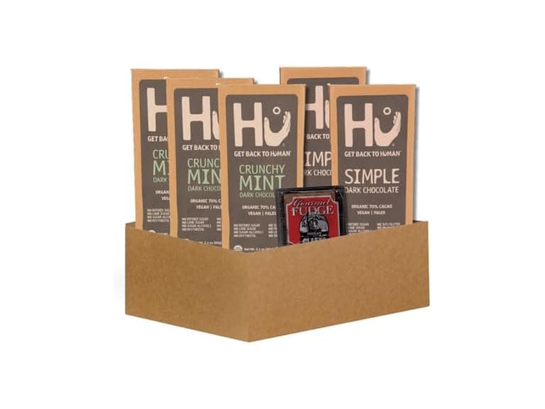 6 Item Set- Hu Chocolate Mint & Simple Bar & Claeys Fudge - Image 1