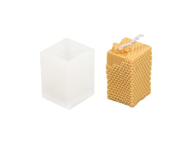 3D Bee Honeycomb Candle Molds Beehive - Image 1