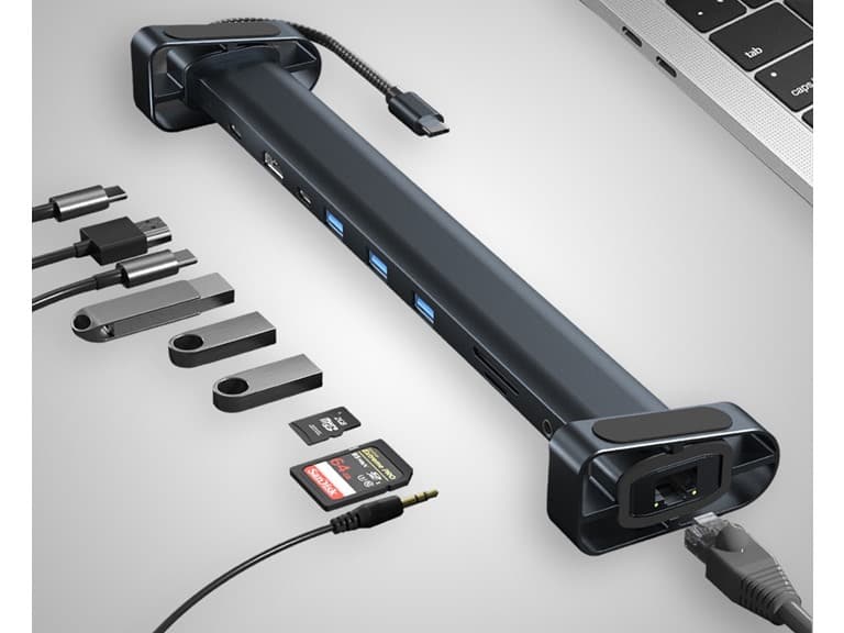 Ethos 10-in-1 USB-C Expansion Adapter - Image 1