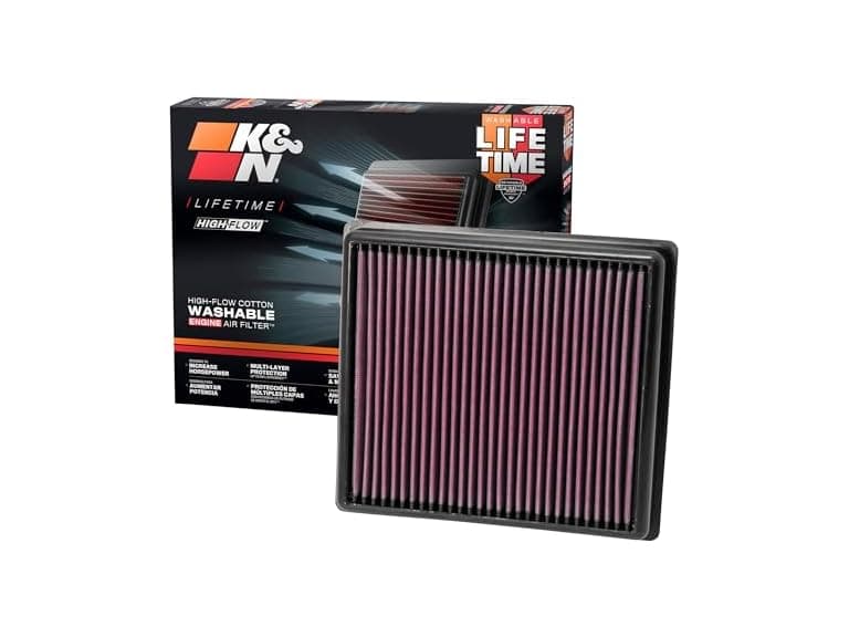 K&N High-Flow Original Lifetime Engine Air Filter - Image 1