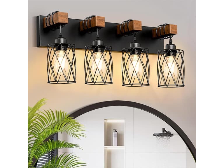 Farmhouse Bathroom Vanity Light