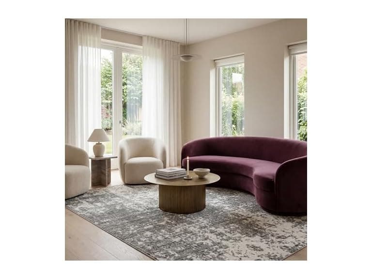 nuLOOM Deedra Modern Abstract Area Rug, 4'x6' - Image 1