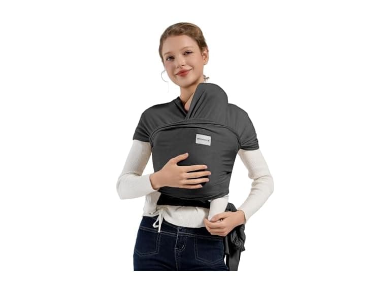 MISSWISDOM Baby Wrap Carrier Newborn Sling - Image 1