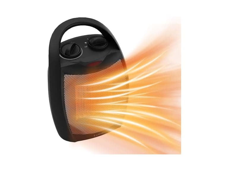 Quiet Portable Heater for Office Desk - Image 1