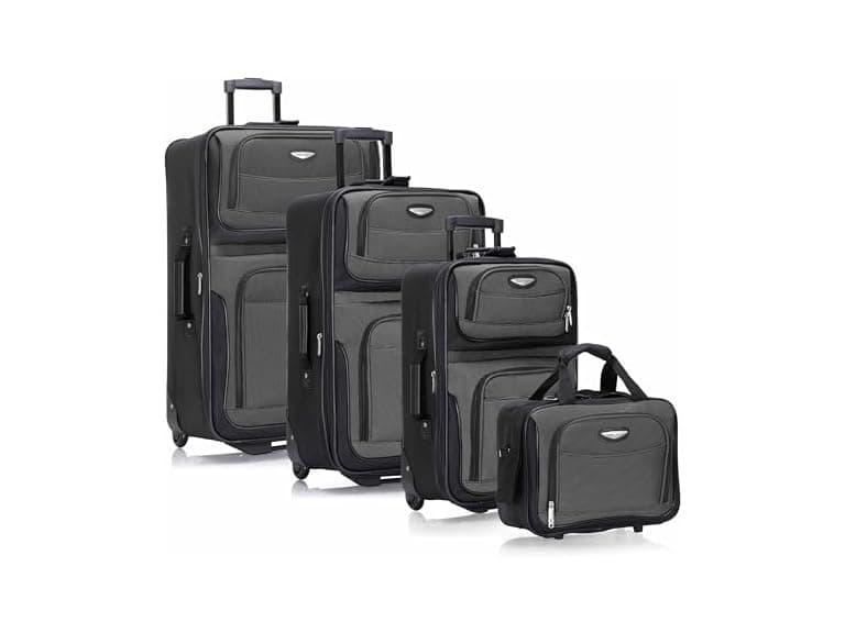 Travel Select Amsterdam Softside Luggage, 4-Piece Set (15/21/25/29)