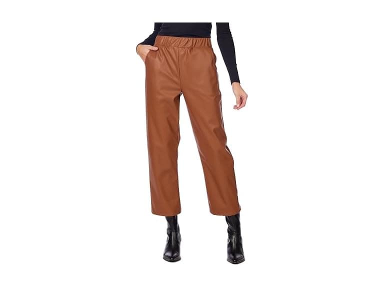 Mud Pie Women's Ballard Leather Pant - Image 1
