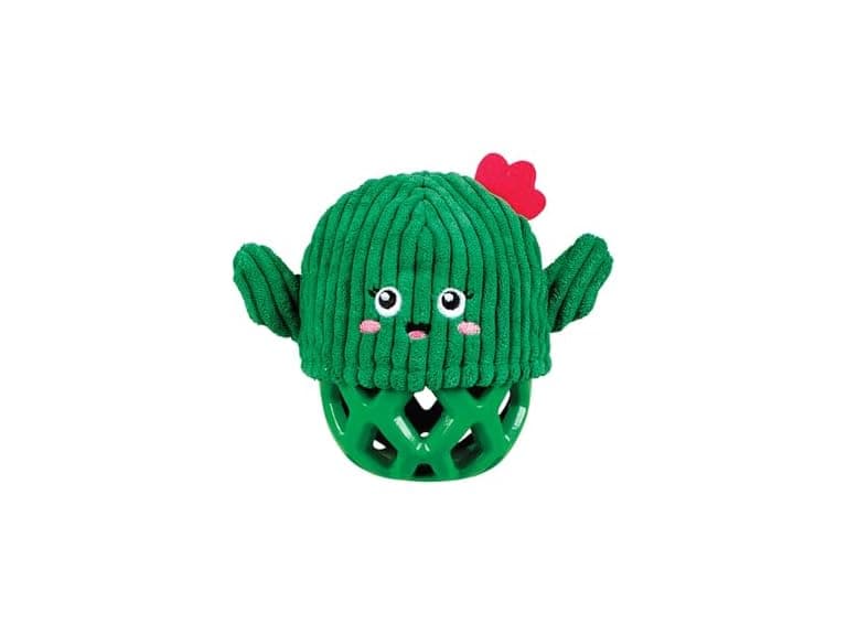 Fringe Studio Rubber Dog Toy, Prickly - Image 1