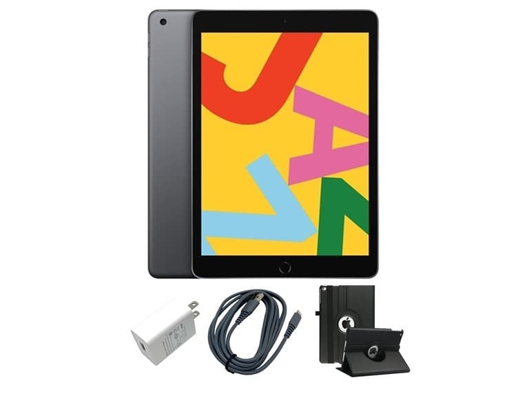 Apple 10.2" iPad 7 with Case (2019) - Image 1