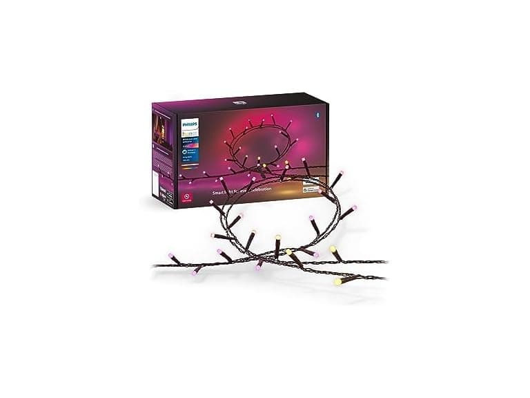Philips Hue Indoor/Outdoor Holiday 65-Foot Festavia String Lights - Image 1