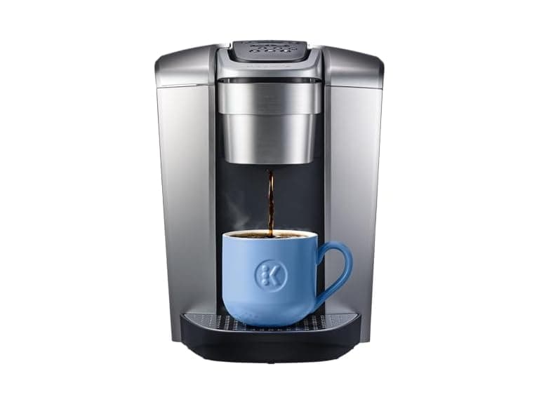 Keurig K-Elite Coffeemaker Brushed Slv - Image 1