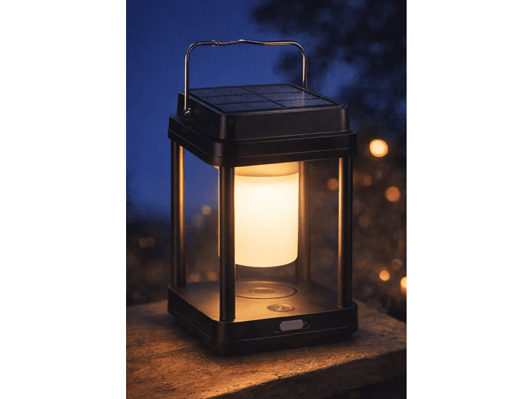 Hakol Outdoor Solar Garden Light Black Square - Image 1