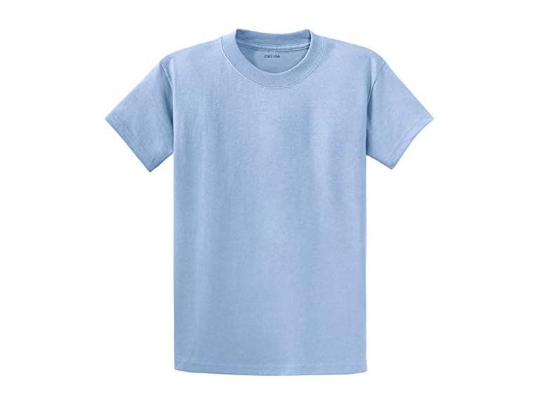 Joe's USA (XS) Youth Heavyweight T-Shirt-XS-Light - Image 1