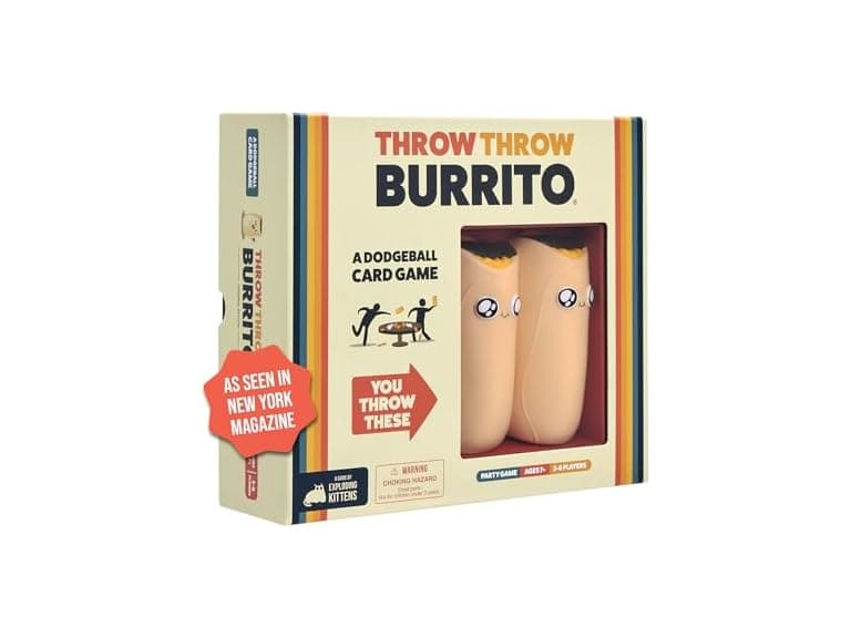 Exploding Kittens Throw Throw Burrito Card Game - Image 1