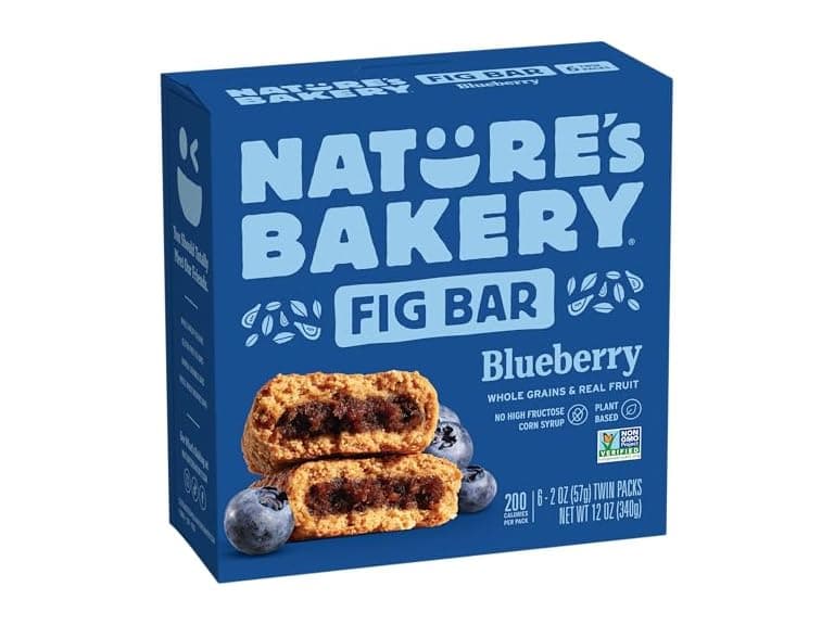 6CT Nature's Bakery Blueberry Fig Bars, 2 Oz - Image 1