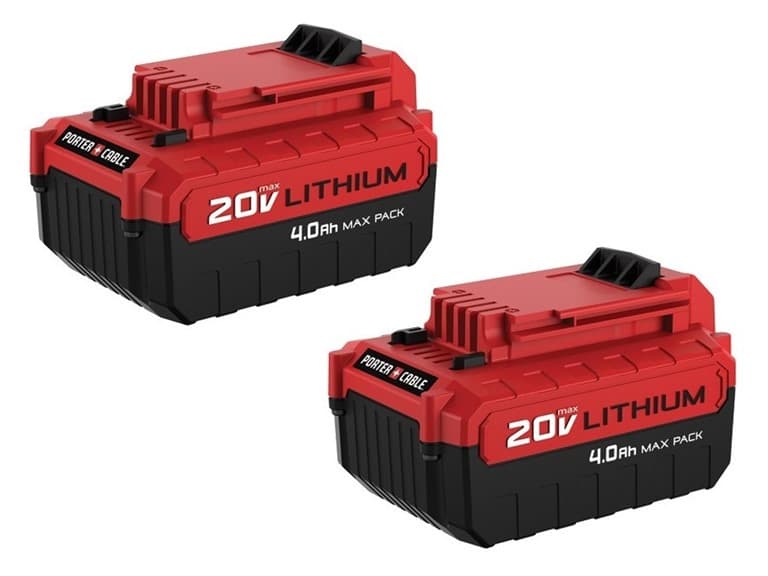 PORTER-CABLE PCC685LP 20V MAX* 4.0Ah Battery 2pk - Image 1