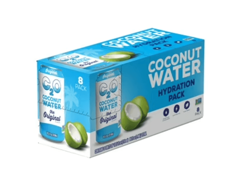 C2O Pure Coconut Water, Fat Free, 17.5 oz - Image 1