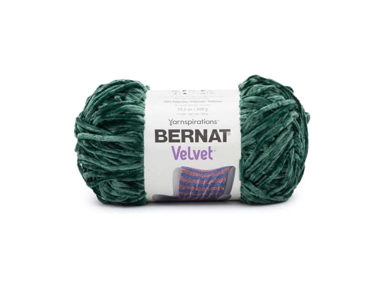 Bernat Velvet Yarn-Pine 161032-32031 - Image 1