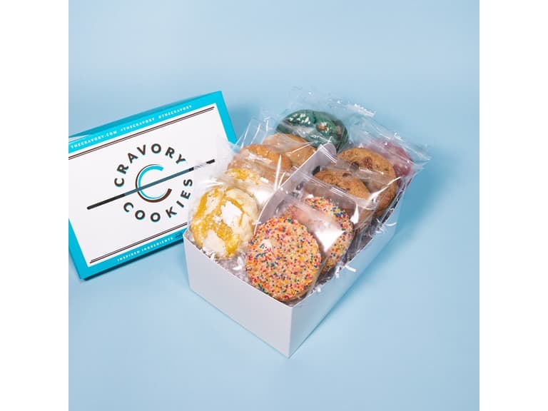 Cravory Cookies 18ct Cookie Box - Best Sellers - Image 1